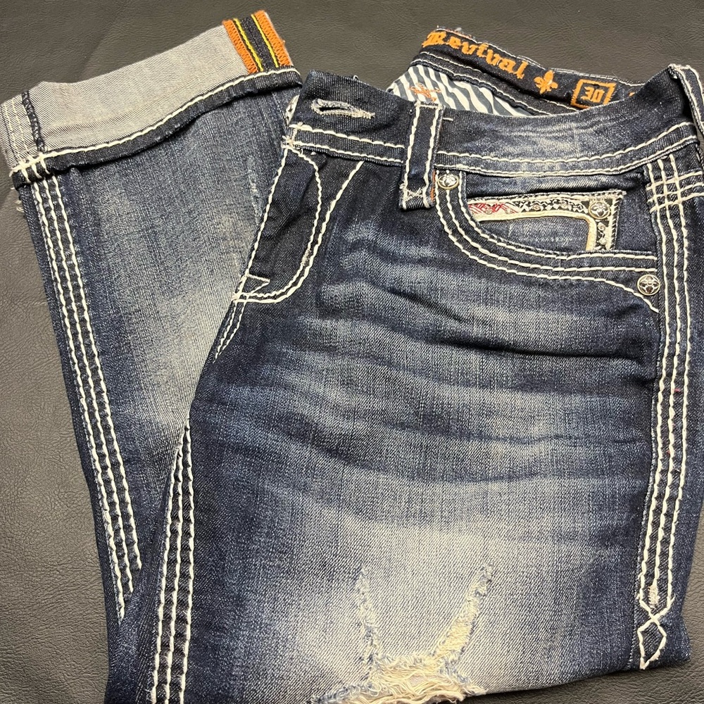 Rock Revival Capris - Size 30 - Worn once/Like brand new